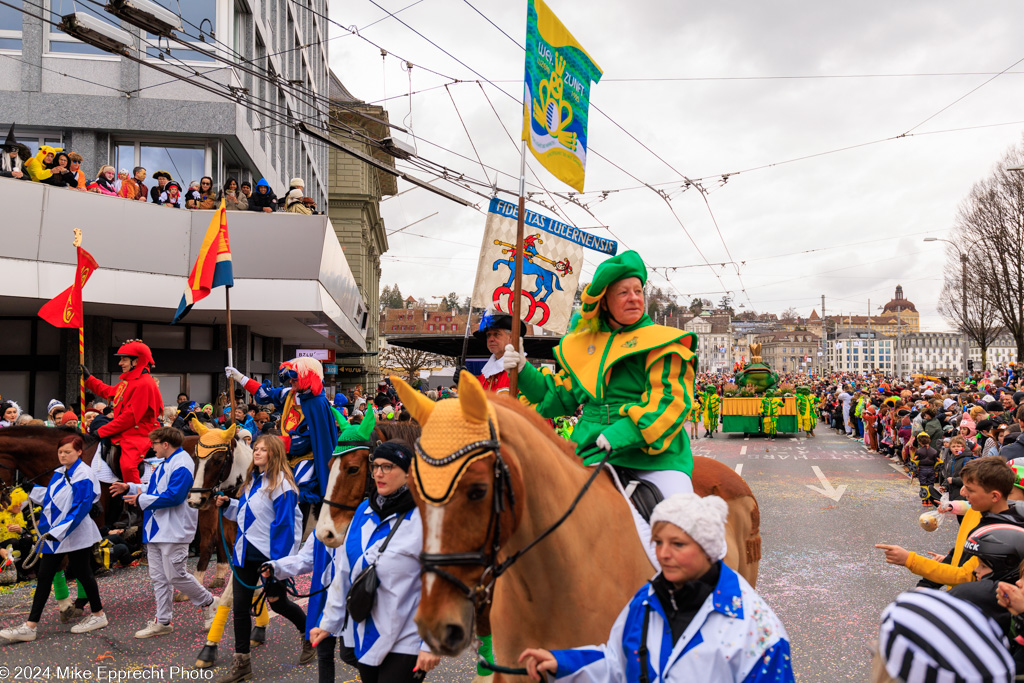 Güdis-MO; Luzerner Fasnacht 2024