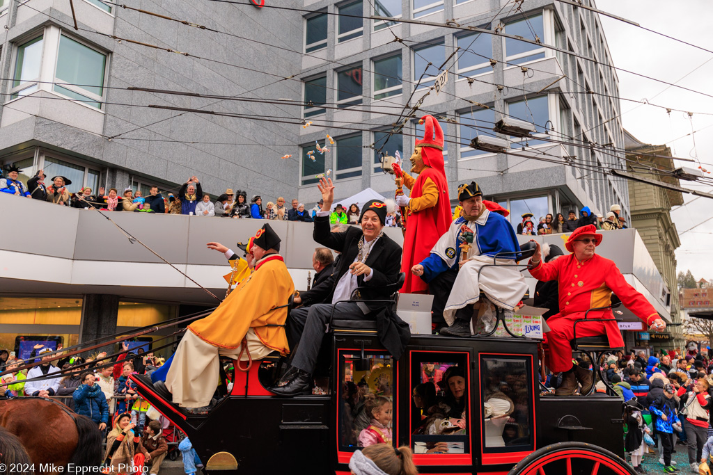 Güdis-MO; Luzerner Fasnacht 2024