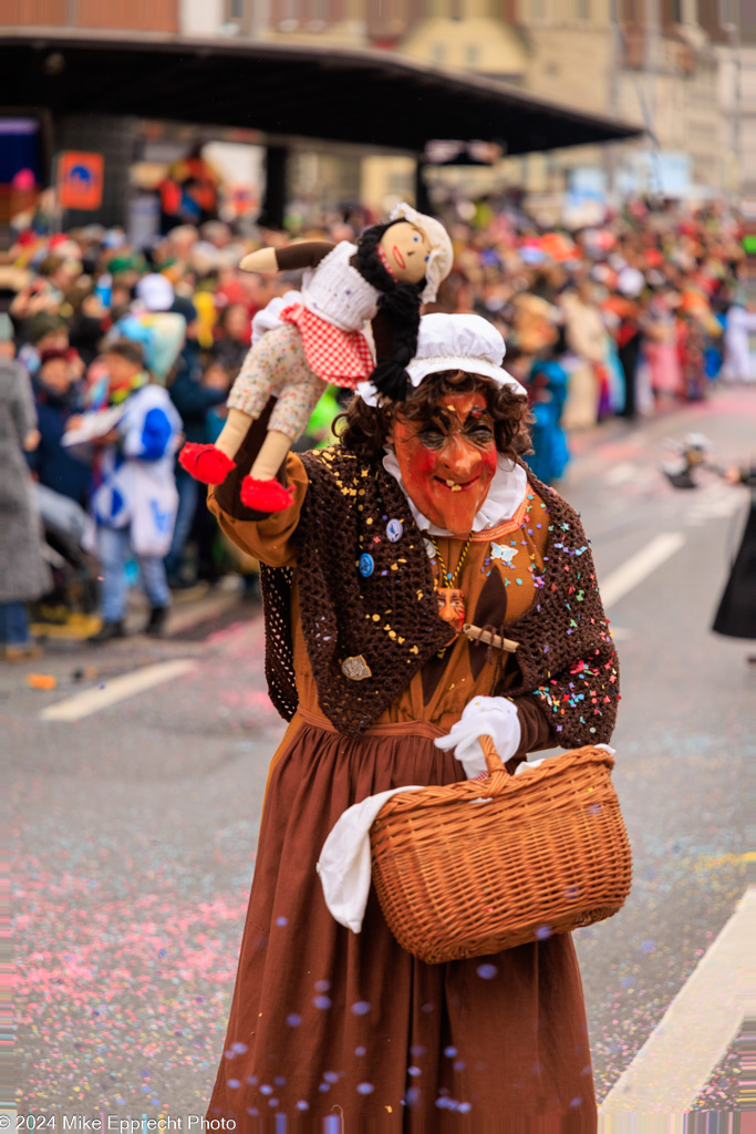 Güdis-MO; Luzerner Fasnacht 2024