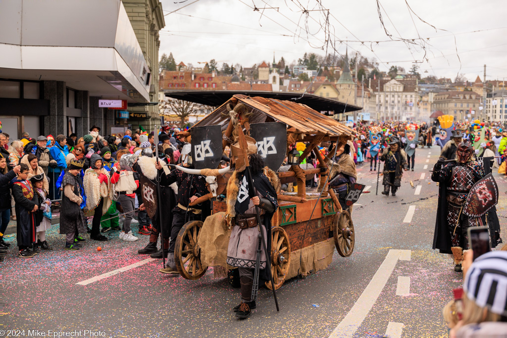 Güdis-MO; Luzerner Fasnacht 2024