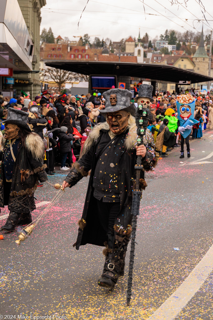 Güdis-MO; Luzerner Fasnacht 2024