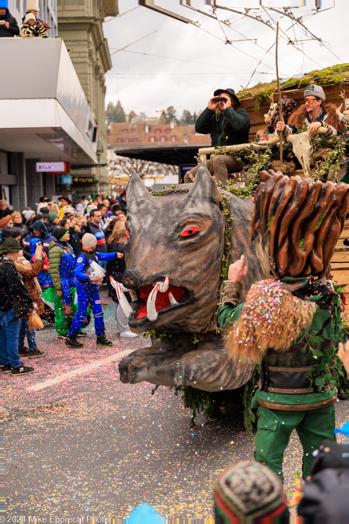 Güdis-MO; Luzerner Fasnacht 2024