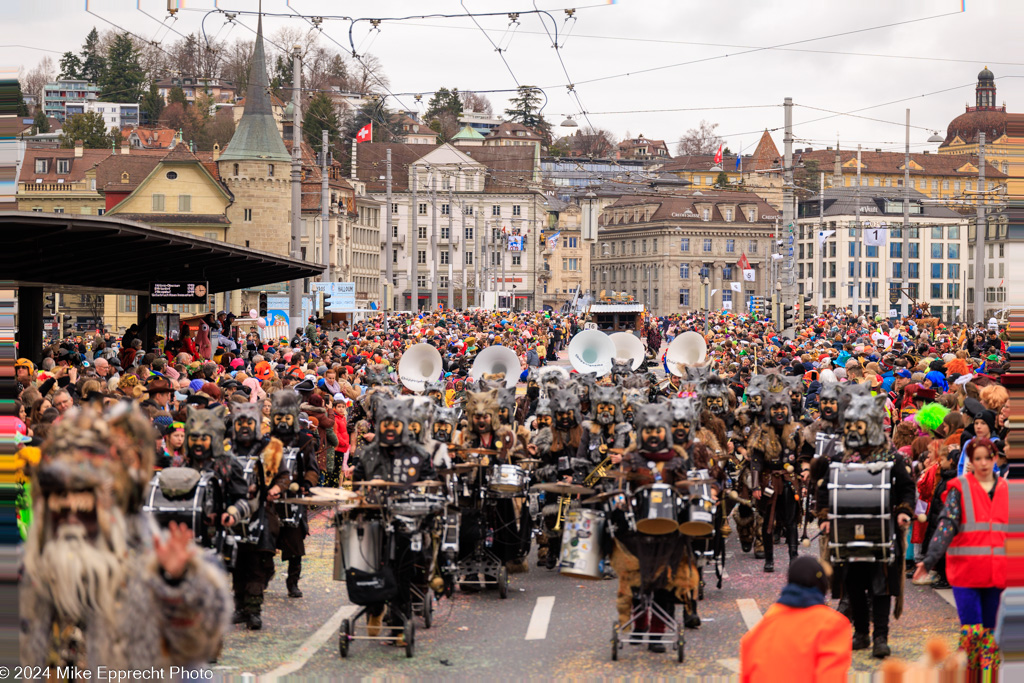 Güdis-MO; Luzerner Fasnacht 2024