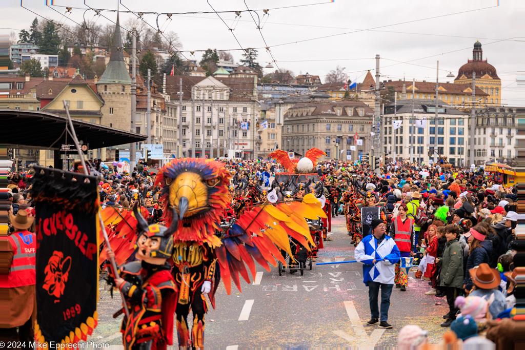 Güdis-MO; Luzerner Fasnacht 2024