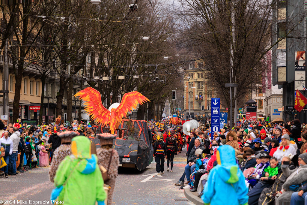 Güdis-MO; Luzerner Fasnacht 2024