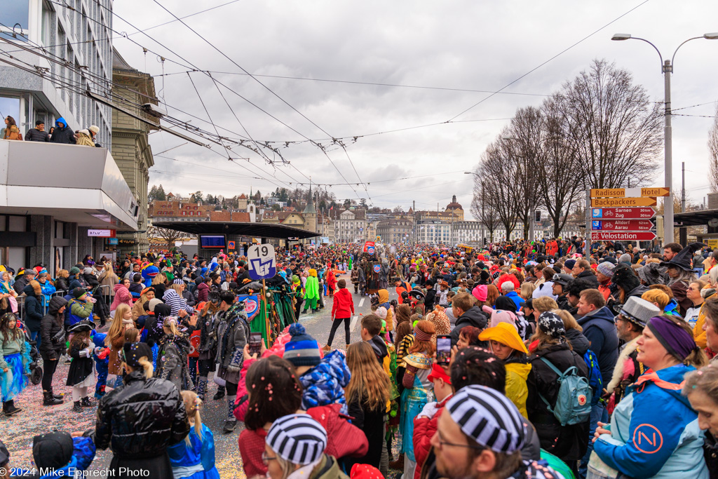 Güdis-MO; Luzerner Fasnacht 2024