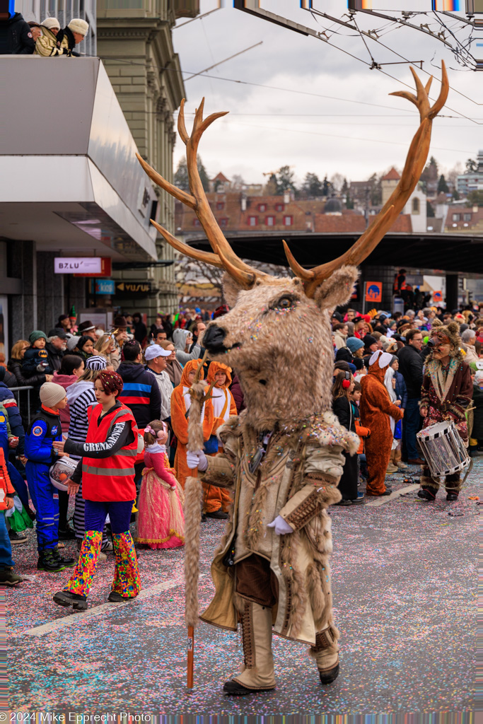 Güdis-MO; Luzerner Fasnacht 2024