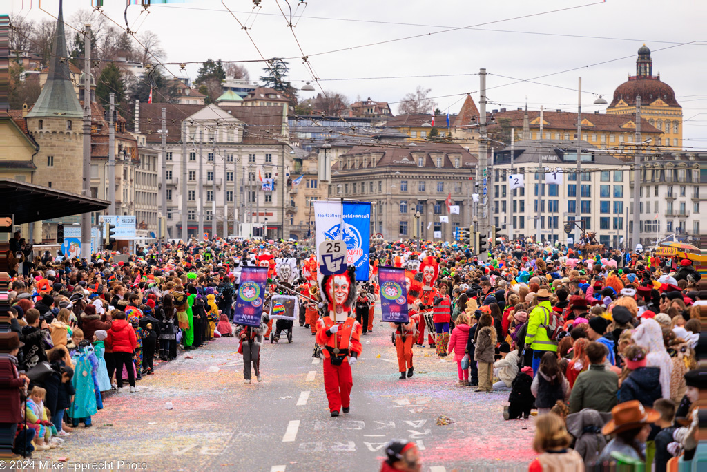 Güdis-MO; Luzerner Fasnacht 2024