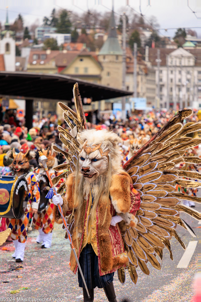 Güdis-MO; Luzerner Fasnacht 2024