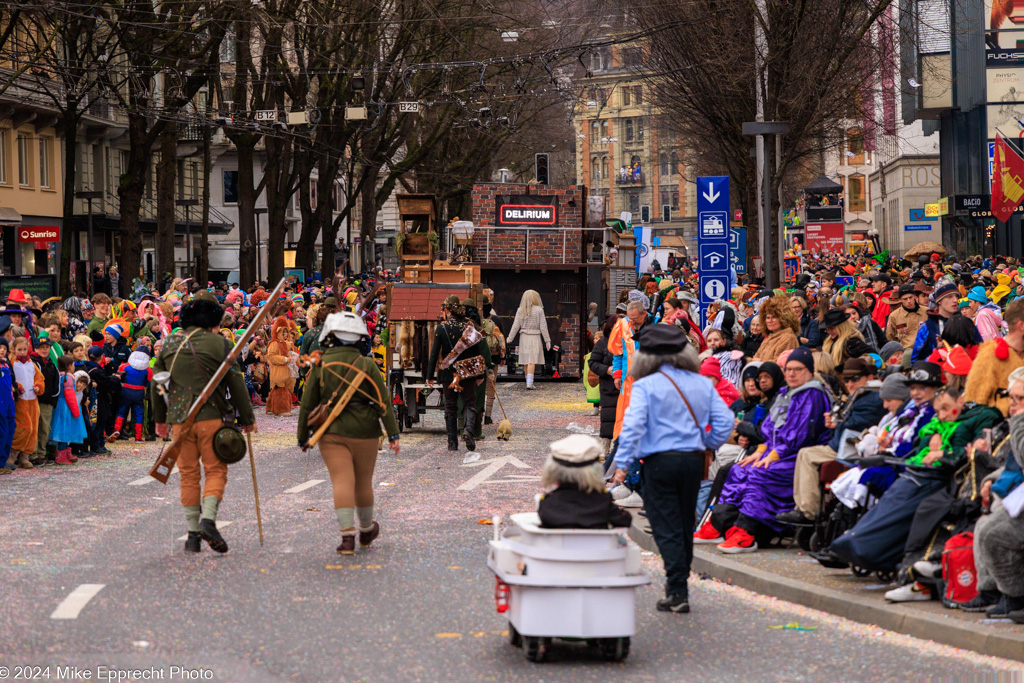 Güdis-MO; Luzerner Fasnacht 2024