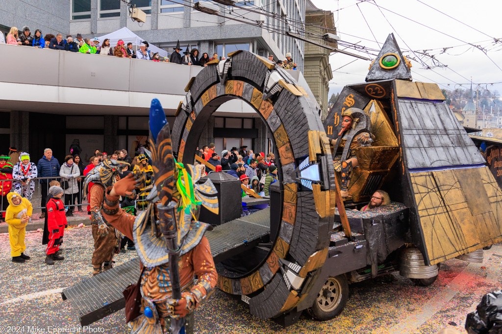 Güdis-MO; Luzerner Fasnacht 2024