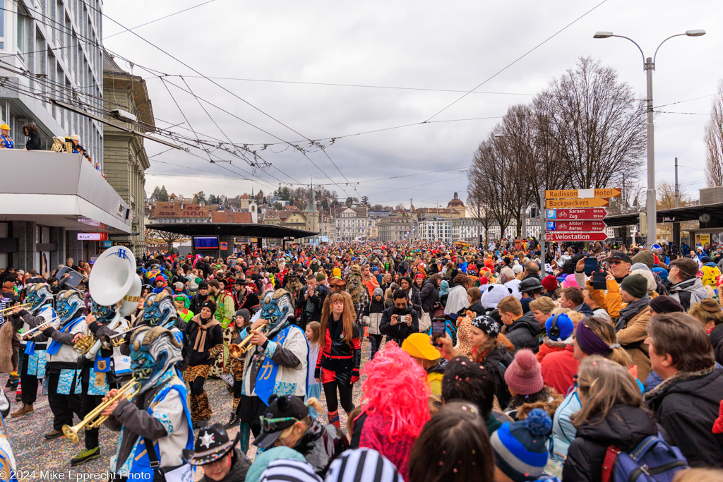 Güdis-MO; Luzerner Fasnacht 2024