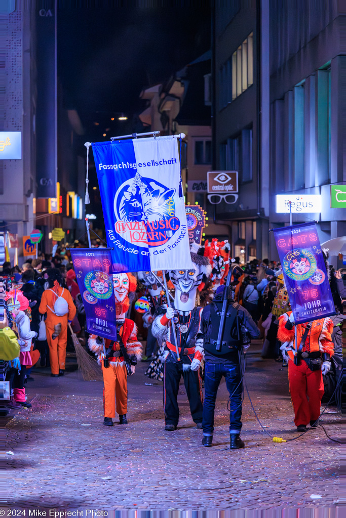 Güdis-DI; Luzerner Fasnacht 2024; Monstercorso