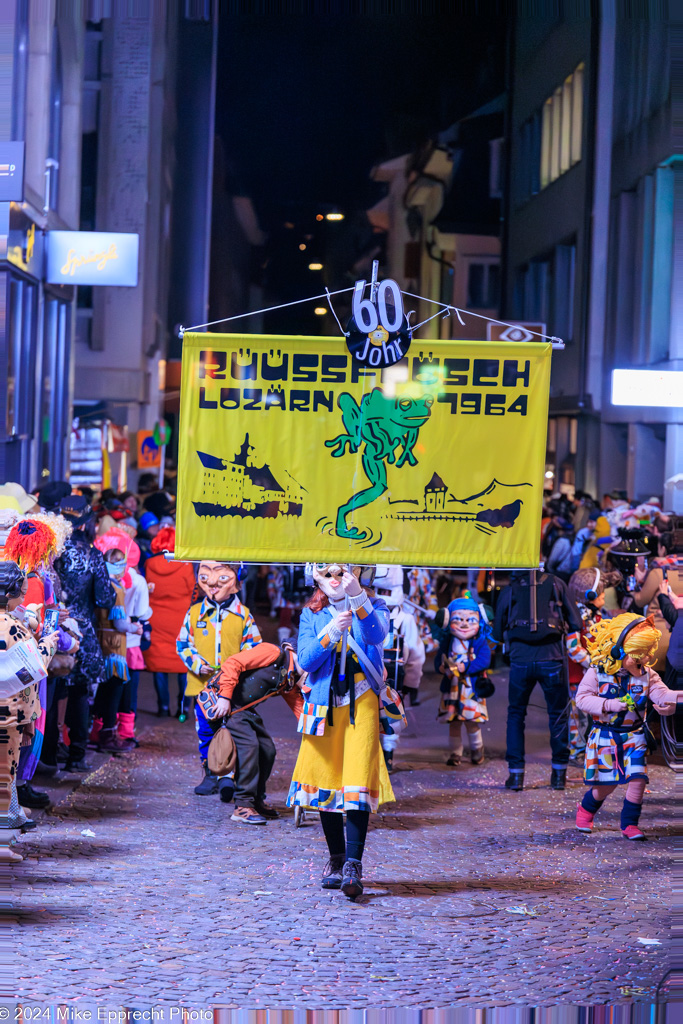 Güdis-DI; Luzerner Fasnacht 2024; Monstercorso