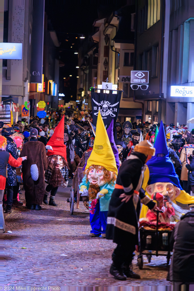 Güdis-DI; Luzerner Fasnacht 2024; Monstercorso