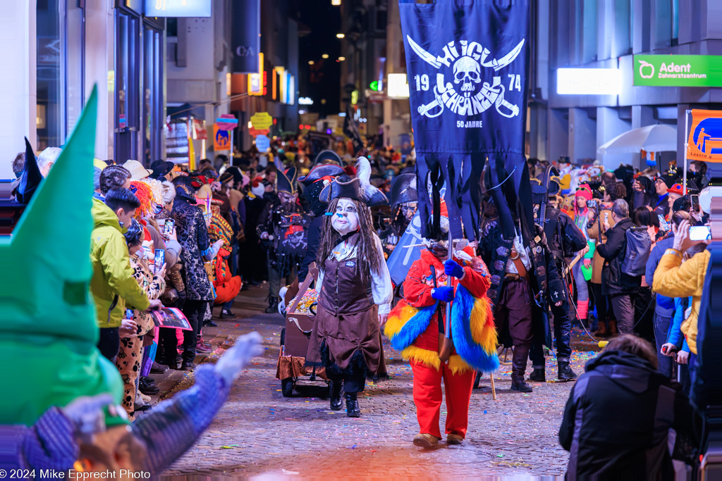 Güdis-DI; Luzerner Fasnacht 2024; Monstercorso