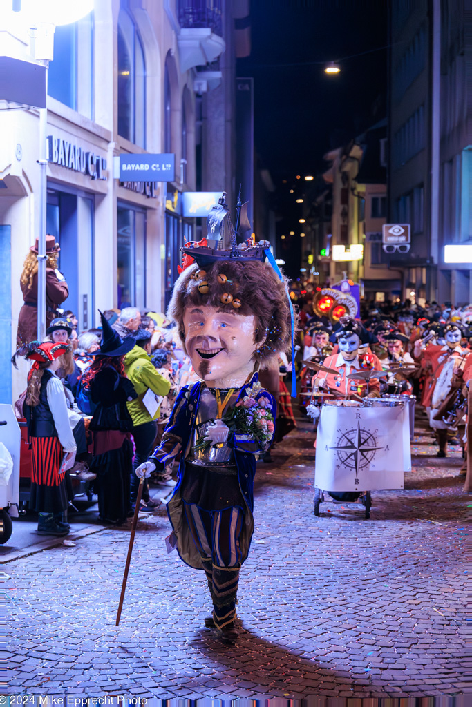 Güdis-DI; Luzerner Fasnacht 2024; Monstercorso