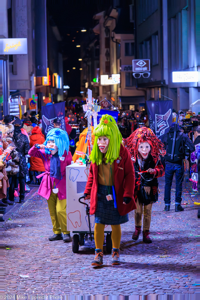 Güdis-DI; Luzerner Fasnacht 2024; Monstercorso