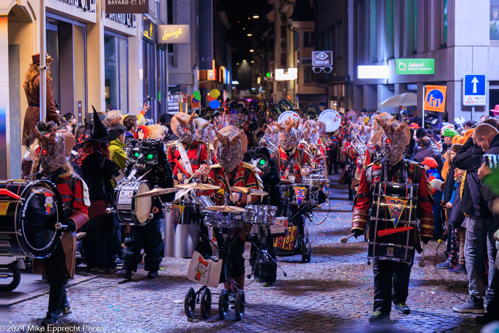 Güdis-DI; Luzerner Fasnacht 2024; Monstercorso