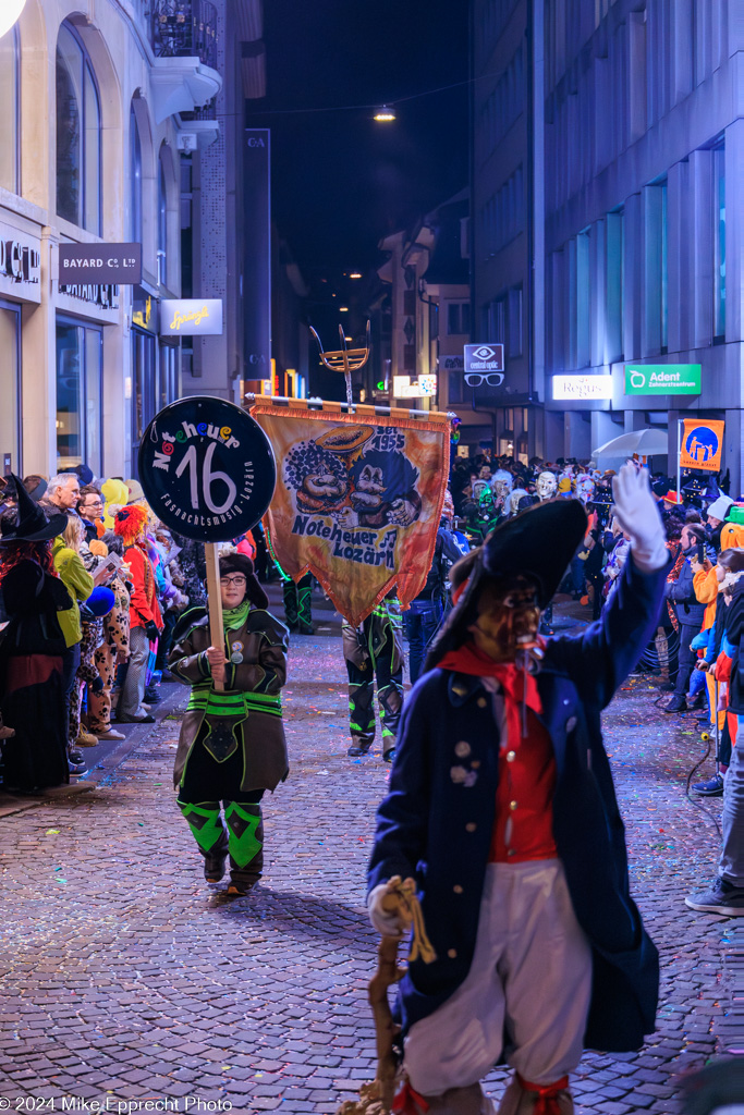 Güdis-DI; Luzerner Fasnacht 2024; Monstercorso