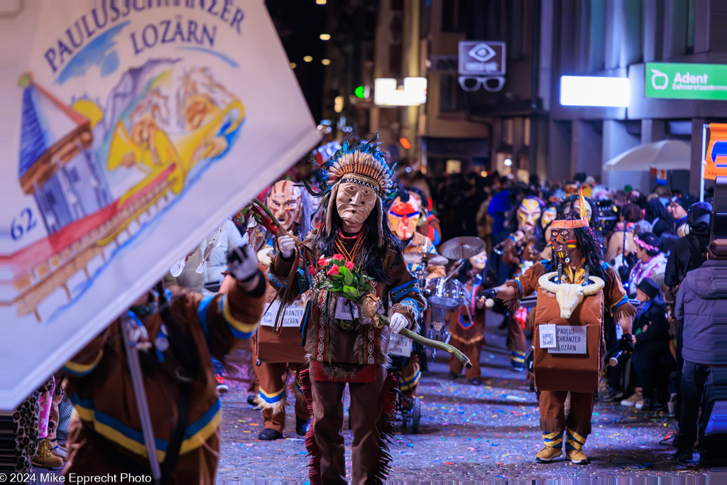 Güdis-DI; Luzerner Fasnacht 2024; Monstercorso