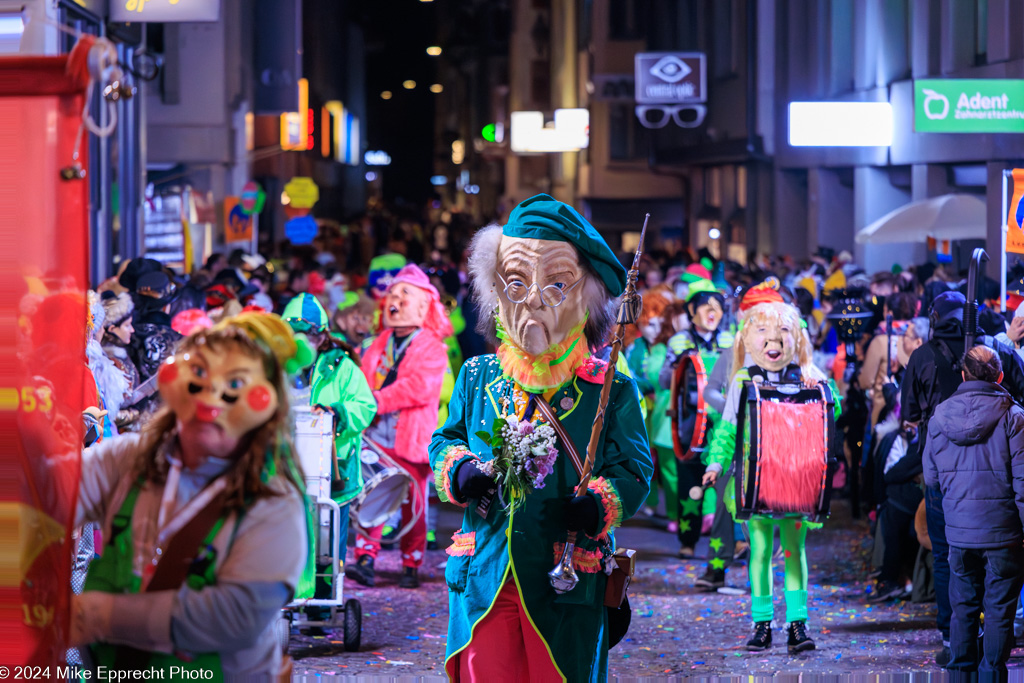 Güdis-DI; Luzerner Fasnacht 2024; Monstercorso