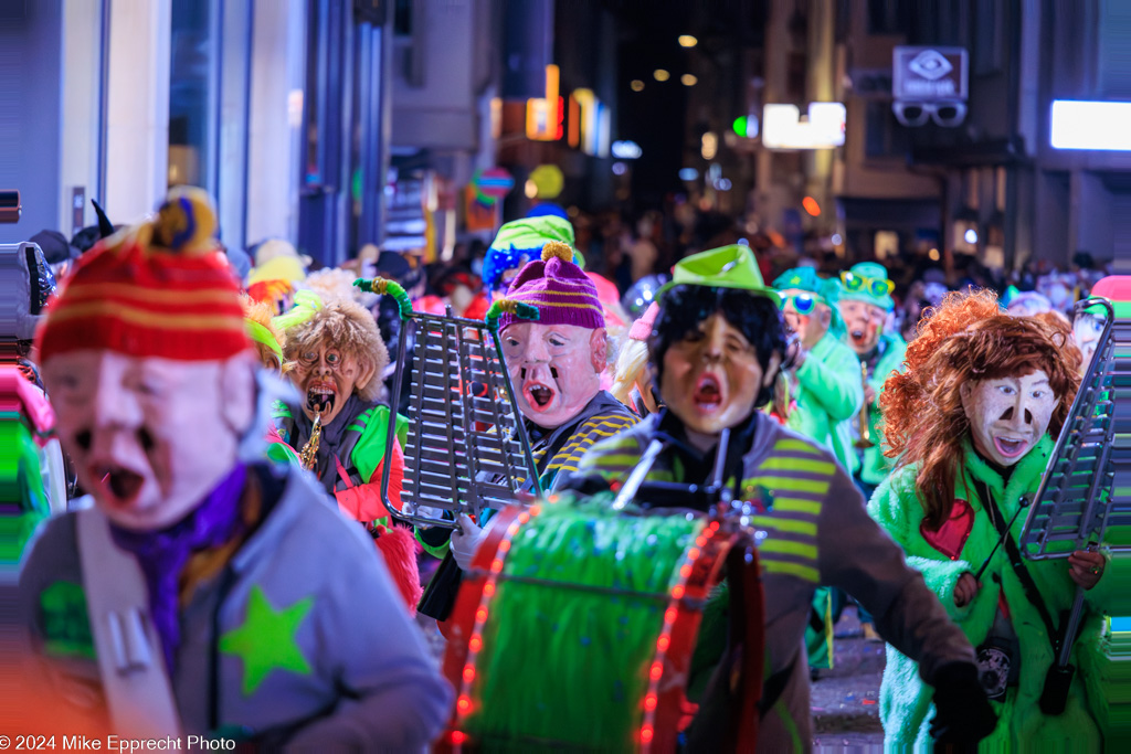 Güdis-DI; Luzerner Fasnacht 2024; Monstercorso