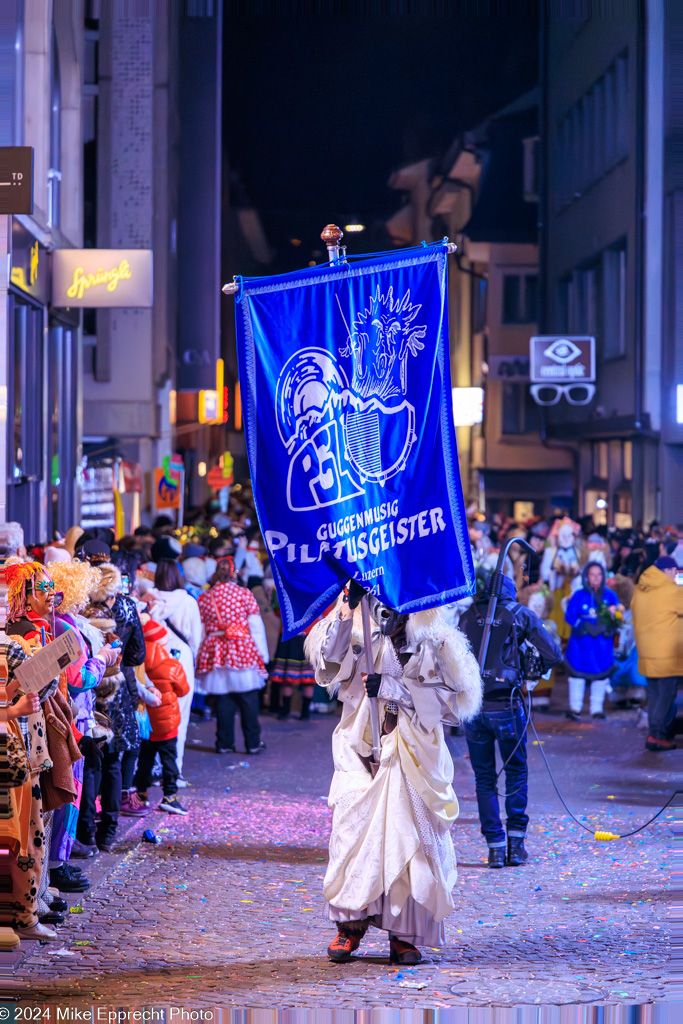 Güdis-DI; Luzerner Fasnacht 2024; Monstercorso