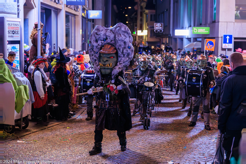 Güdis-DI; Luzerner Fasnacht 2024; Monstercorso