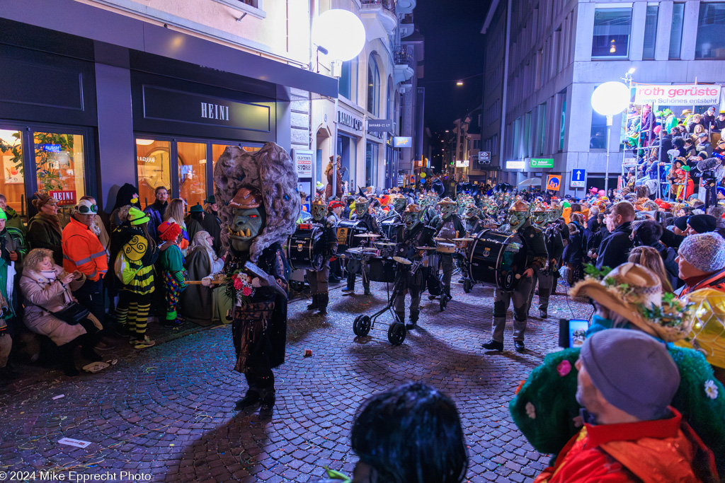 Güdis-DI; Luzerner Fasnacht 2024; Monstercorso