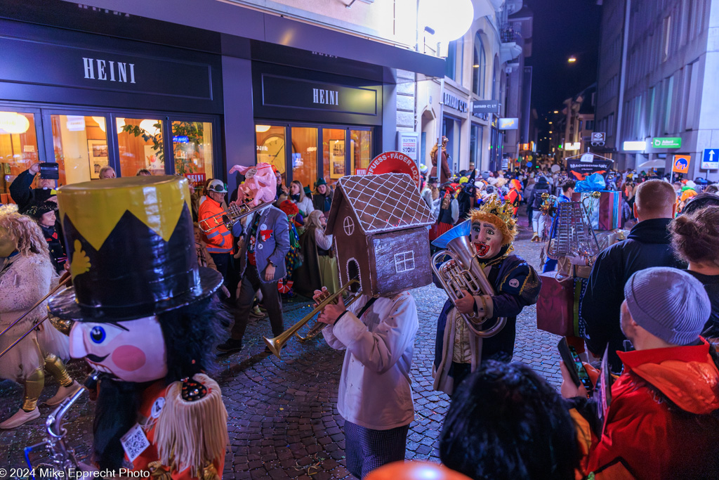 Güdis-DI; Luzerner Fasnacht 2024; Monstercorso