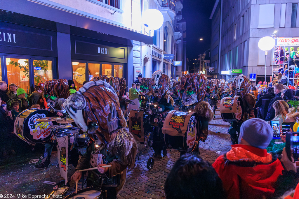 Güdis-DI; Luzerner Fasnacht 2024; Monstercorso