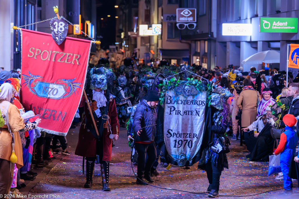 Güdis-DI; Luzerner Fasnacht 2024; Monstercorso