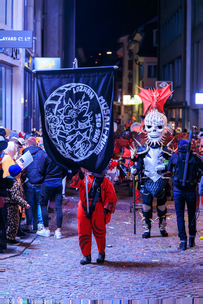 Güdis-DI; Luzerner Fasnacht 2024; Monstercorso