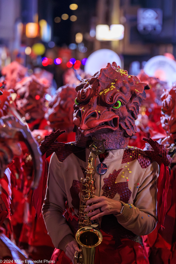 Güdis-DI; Luzerner Fasnacht 2024; Monstercorso