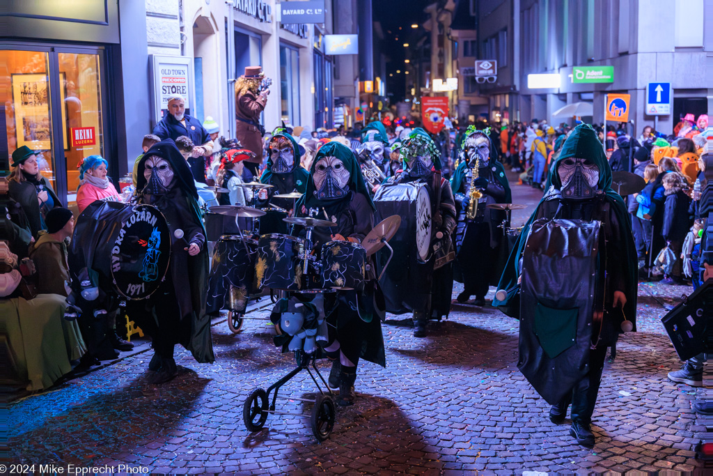 Güdis-DI; Luzerner Fasnacht 2024; Monstercorso