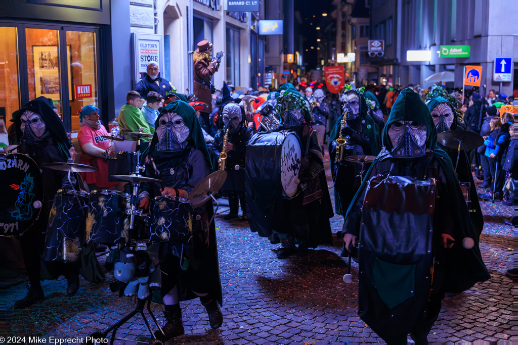 Güdis-DI; Luzerner Fasnacht 2024; Monstercorso