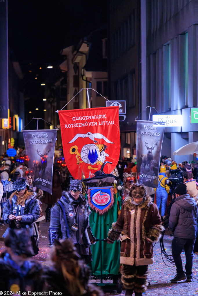 Güdis-DI; Luzerner Fasnacht 2024; Monstercorso