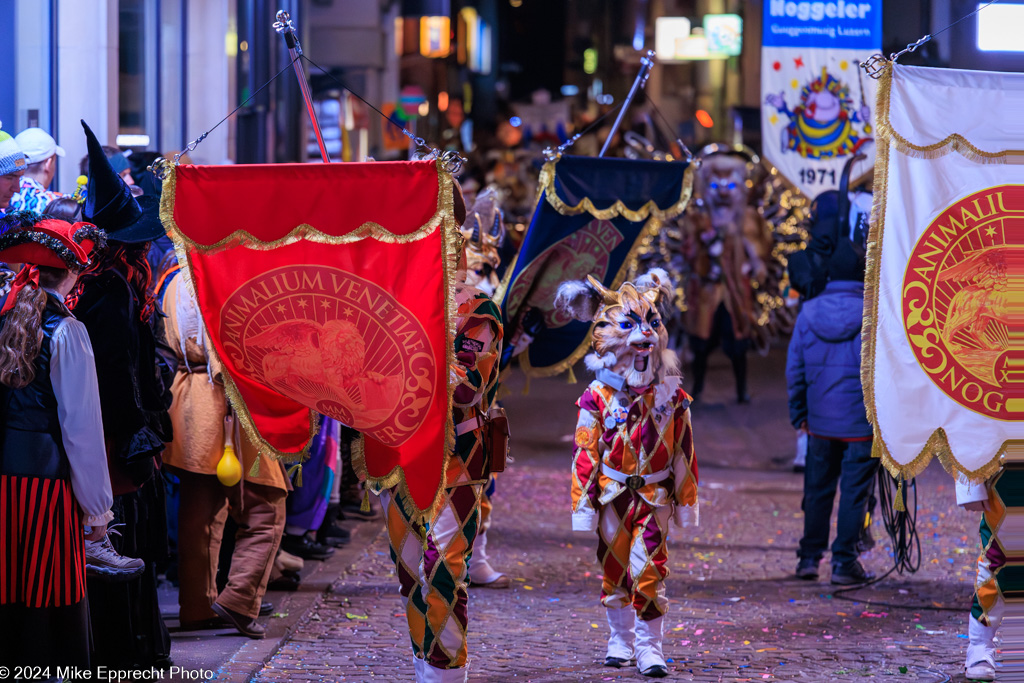 Güdis-DI; Luzerner Fasnacht 2024; Monstercorso