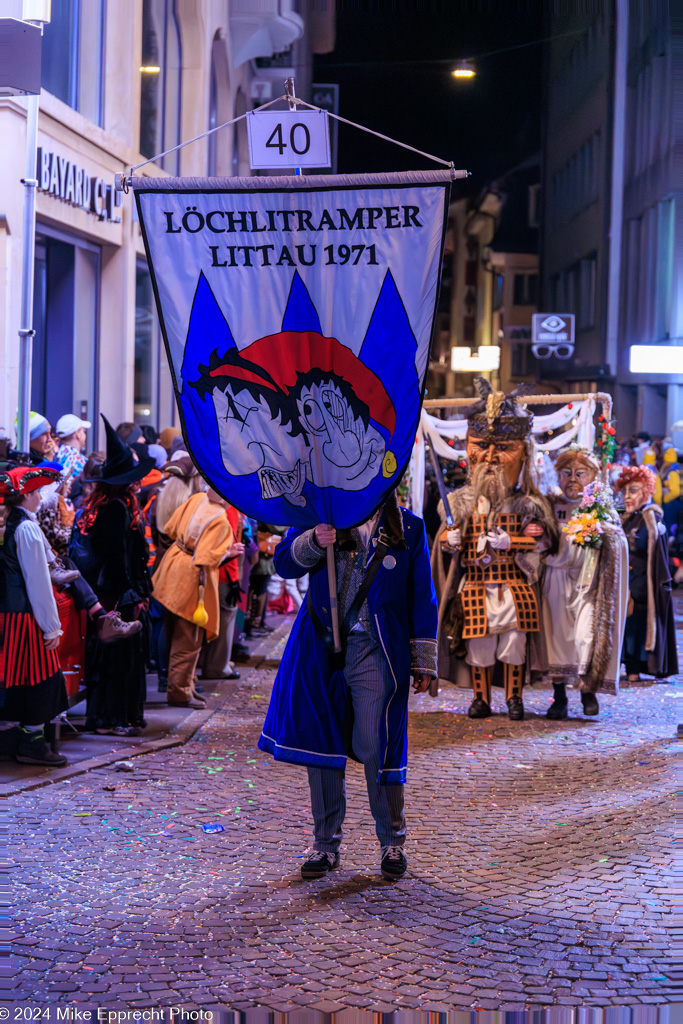 Güdis-DI; Luzerner Fasnacht 2024; Monstercorso