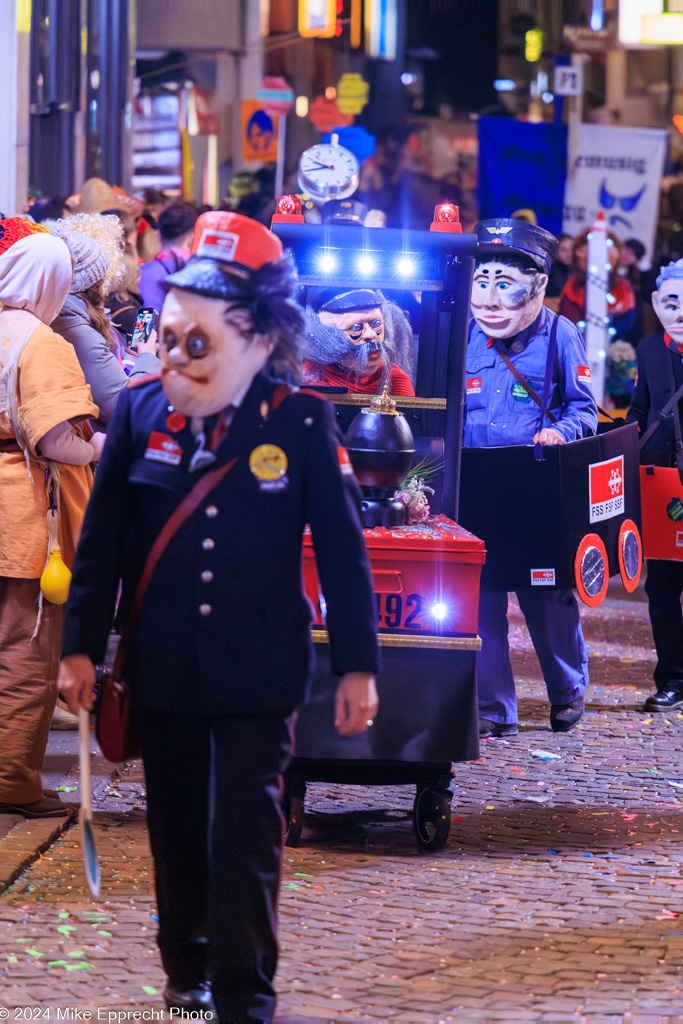 Güdis-DI; Luzerner Fasnacht 2024; Monstercorso