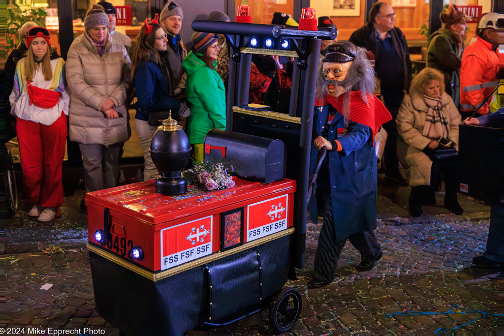 Güdis-DI; Luzerner Fasnacht 2024; Monstercorso