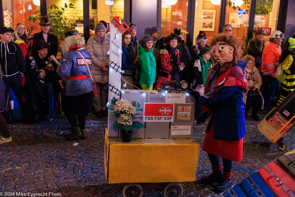 Güdis-DI; Luzerner Fasnacht 2024; Monstercorso