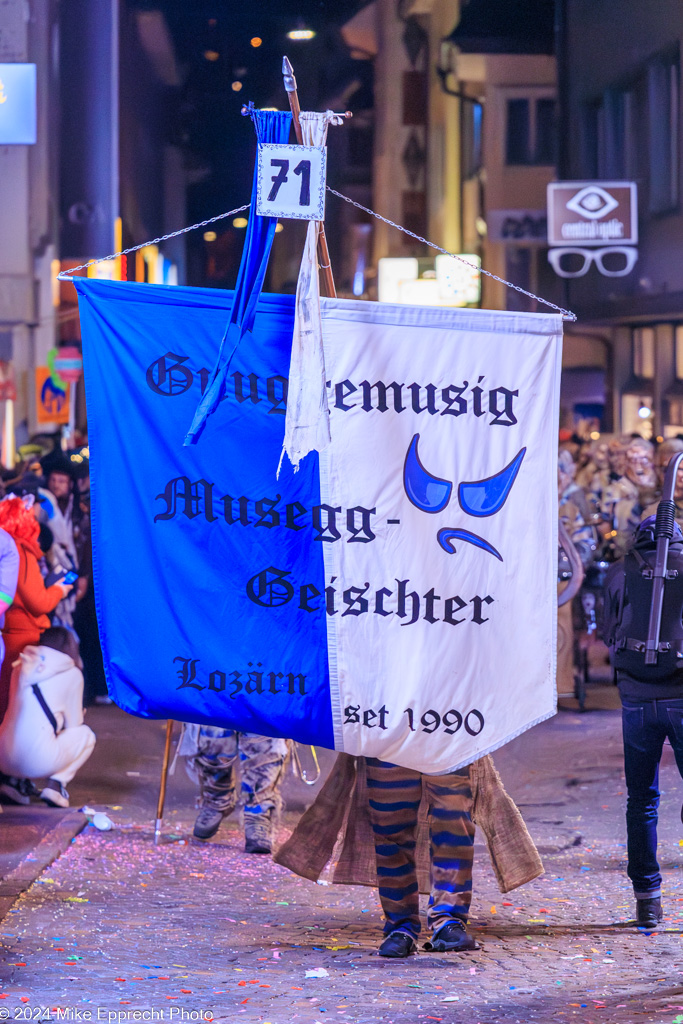 Güdis-DI; Luzerner Fasnacht 2024; Monstercorso