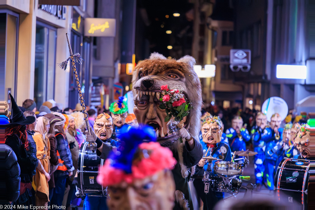 Güdis-DI; Luzerner Fasnacht 2024; Monstercorso