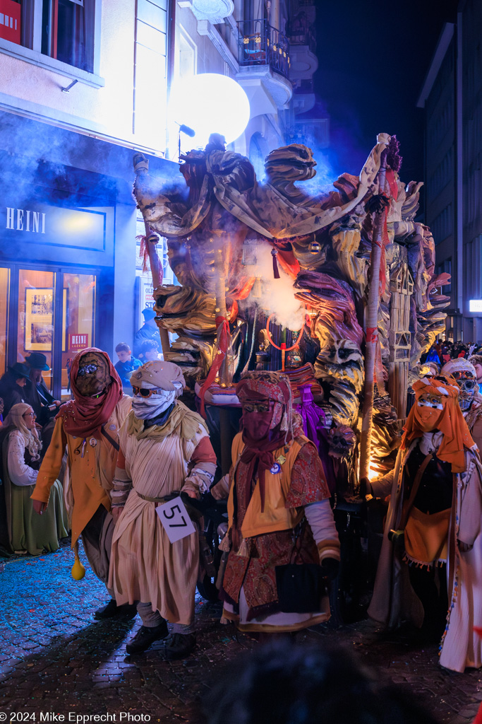 Güdis-DI; Luzerner Fasnacht 2024; Monstercorso