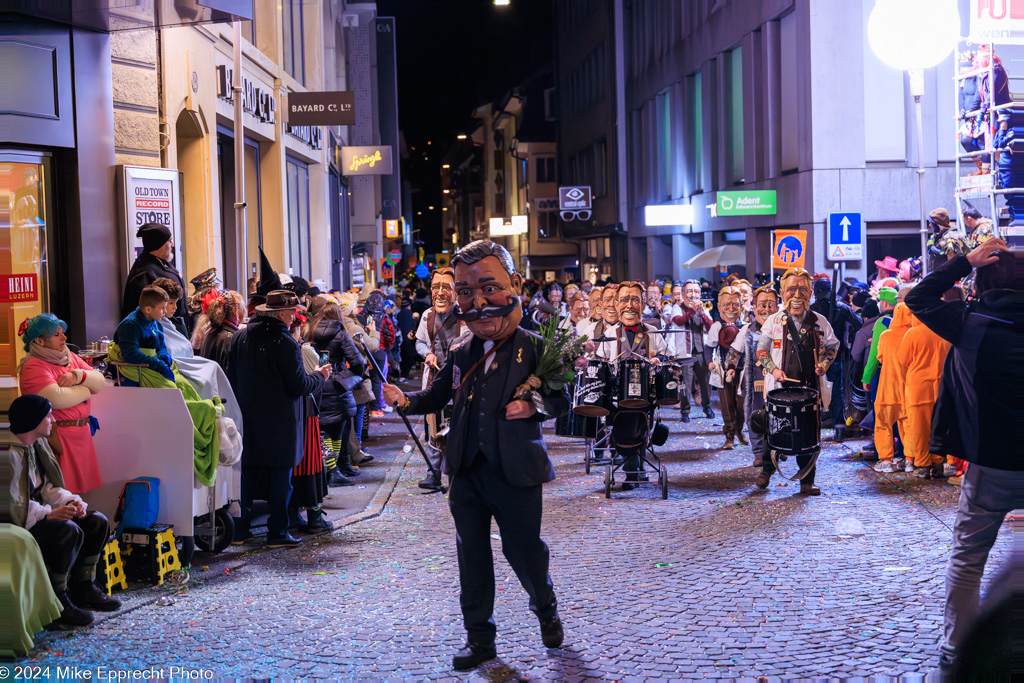 Güdis-DI; Luzerner Fasnacht 2024; Monstercorso