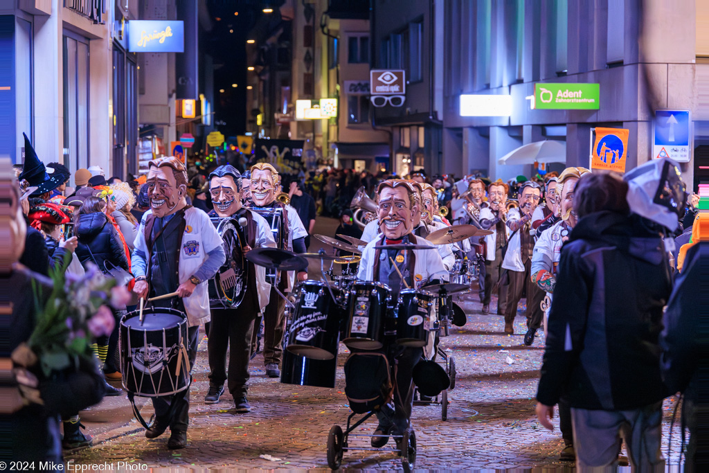 Güdis-DI; Luzerner Fasnacht 2024; Monstercorso