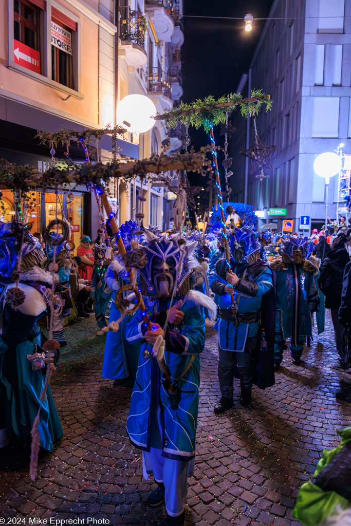 Güdis-DI; Luzerner Fasnacht 2024; Monstercorso