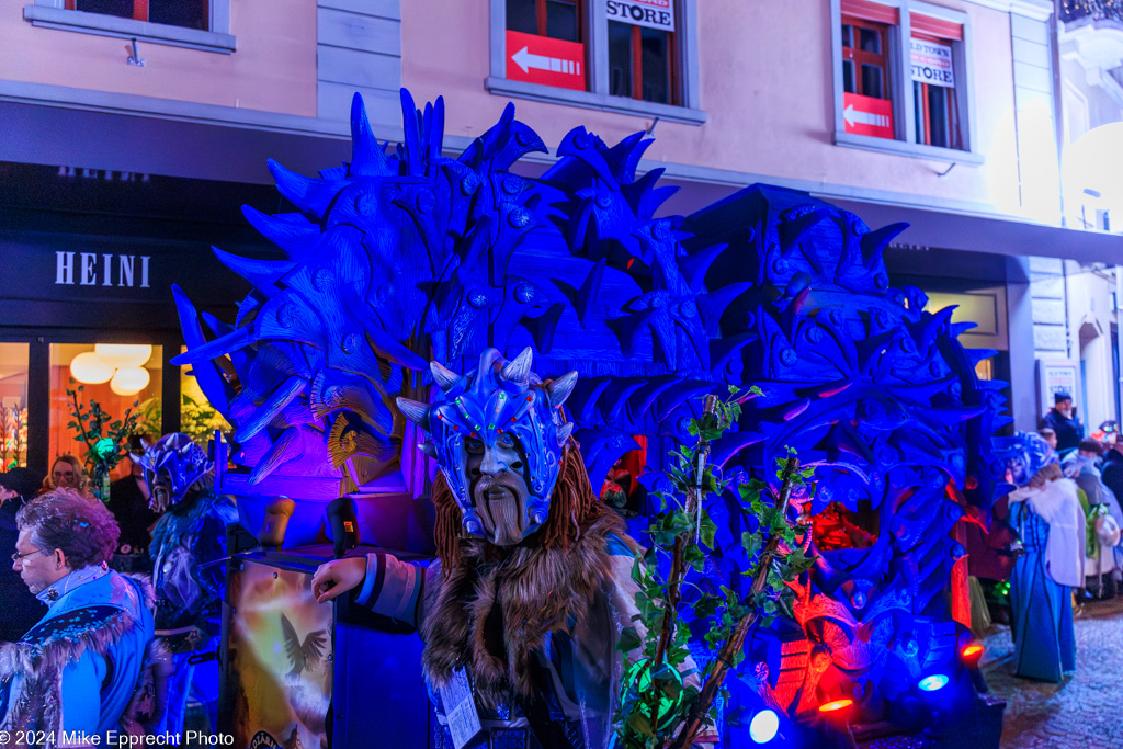 Güdis-DI; Luzerner Fasnacht 2024; Monstercorso